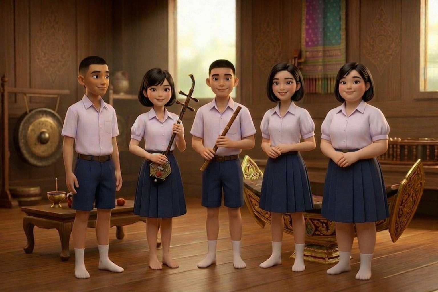 โรงเรียนดนตรีไทย 100 เปอร์เซ็นต์